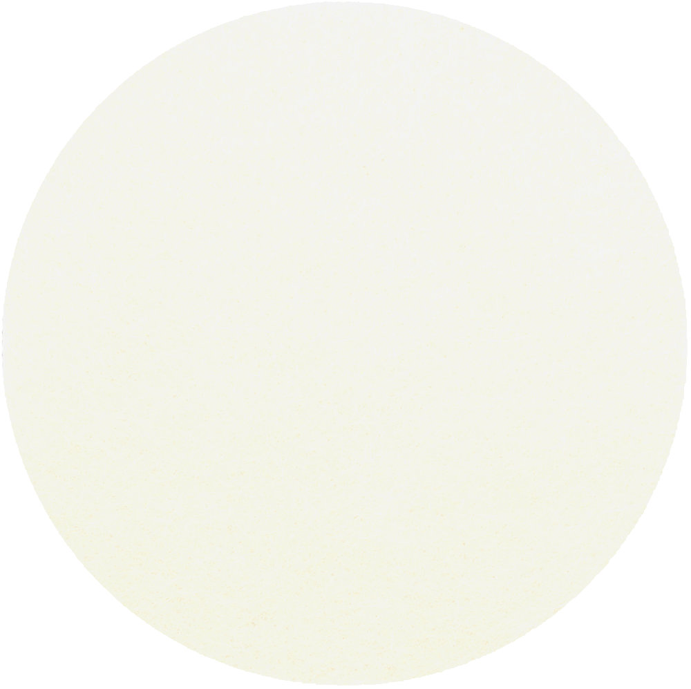  Filzuntersetzer Rund 20cm in Creme (RT511). Druck: Ohne Aufdruck/Neutral