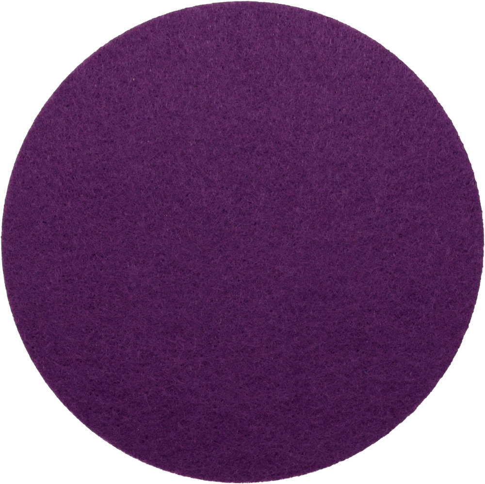 Filzuntersetzer Rund 30cm in Lila (RT518). Druck: Ohne Aufdruck/Neutral
