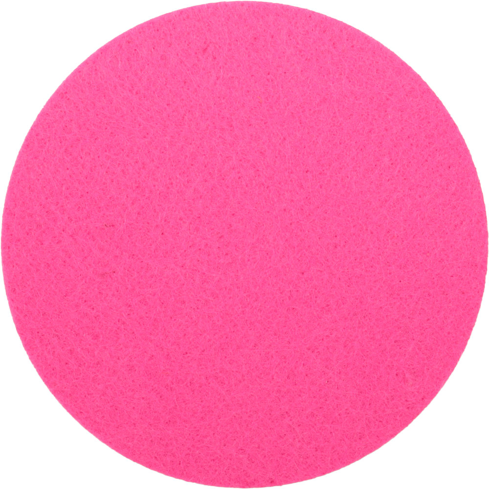 Filzuntersetzer Rund 30cm in Pink (RT524). Druck: Ohne Aufdruck/Neutral