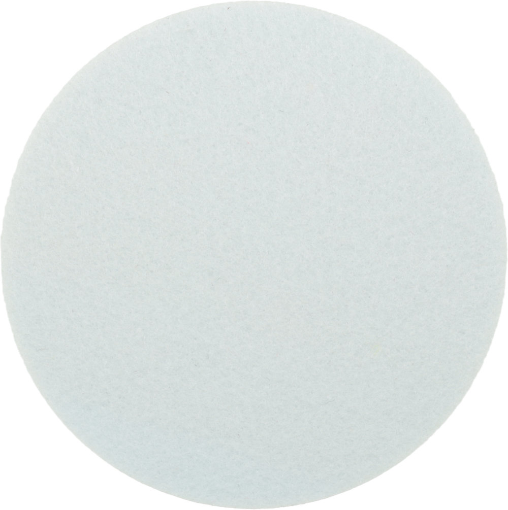 Filzuntersetzer Rund 10cm in Weiß (RT510). Druck: Ohne Aufdruck/Neutral